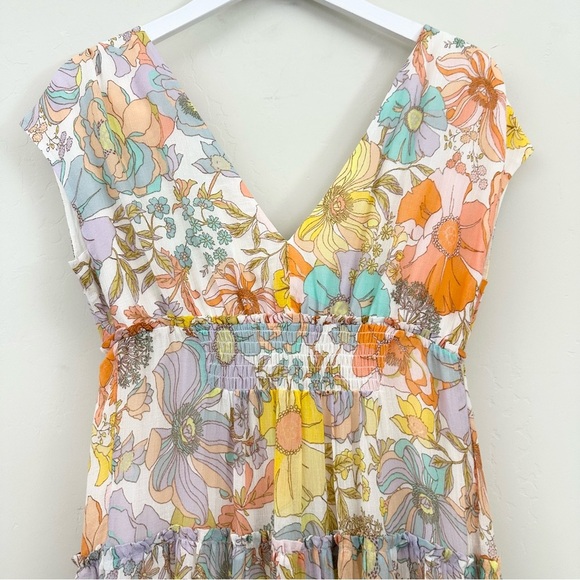 Anthropologie Ethereal Floral Maxi Dress - Picture 9 of 14